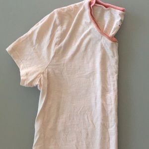 Peach Madewell Ringer Tee